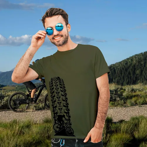 Miniatura 3 de Camisetas de ciclismo de montaña para hombre, camisetas de MTB para ciclistas de montaña, camisetas de ciclismo de pista de neumáticos