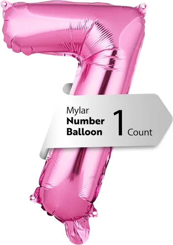 Miniatura 15 de Restaurantware-Balloonify Globo de Número de 16 Pulgadas, 1 Globo Digital para Fiesta - Número 5, Auto-Sellado, Acabado de Mylar de Folio Dorado, Oro