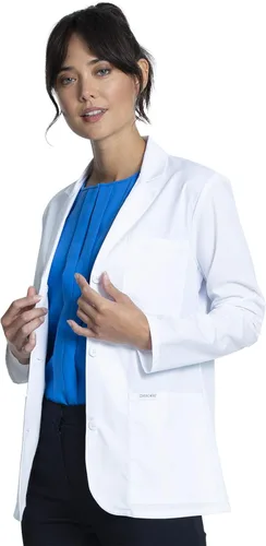 Miniatura 3 de Cherokee Women's Lab Coat 28" Button Up Front Consultation Coat CK451