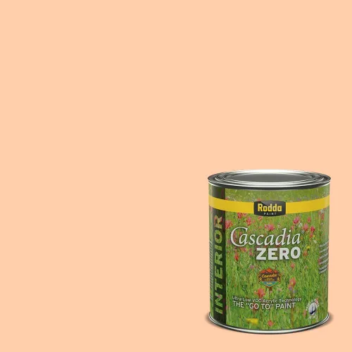 Miniatura 20 de Rodda Paint CASCADIA ZERO - Pintura plana e imprimación para interiores en uno, cuarto de galón, crema de ballet