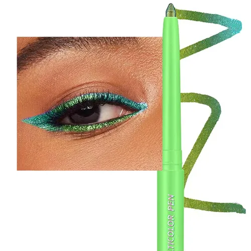 Miniatura 13 de Lápiz delineador de ojos Chameleon, delineador de ojos metálico brillante que cambia de color, sombra de ojos y delineador de ojos impermeable de #