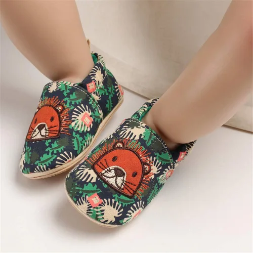 Miniatura 2 de LAFEGEN Zapatos para caminar para bebé, niño, niña, antideslizantes, suela suave, para bebés, recién nacidos, mocasines para primeros pasos