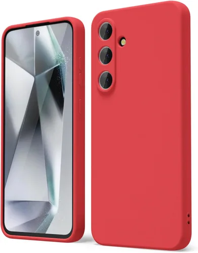 Miniatura 167 de oakxco Funda para teléfono Samsung Galaxy S21 Ultra con agarre de silicona líquida, bonita funda delgada y delgada de goma suave de TPU lisa