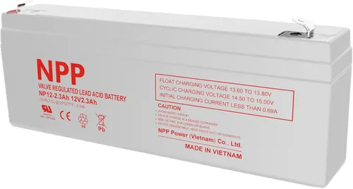 Miniatura 9 de NPP Batería AGM recargable de 12 V 1.2 Ah, plomo ácido sellado NP12-1.2Ah T1 baterías de reserva para sistema de seguridad ADI/Ademco 484, alarma