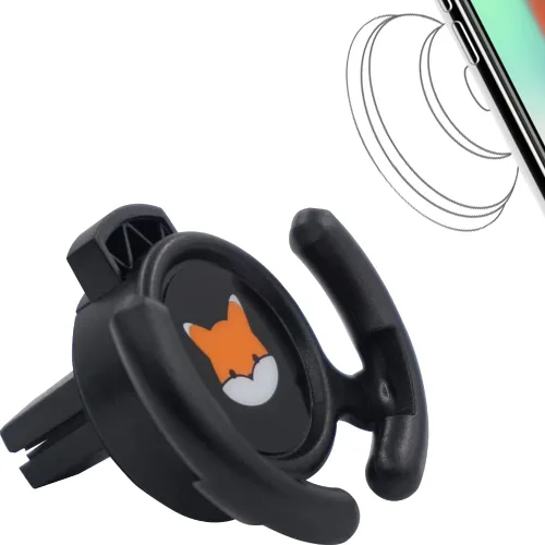 Soporte de montaje de ventilación para automóvil, compatible con Popsocket, soporte de automóvil hecho para agarres de enchufe pop, soporte plegable