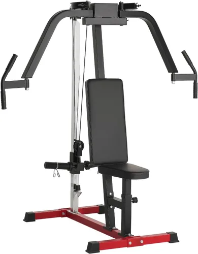 Miniatura 12 de VEVOR, máquina de apertura de pecho, máquina especializada para tren superior para gimnasio en casa, apertura ajustable y máquina de deltoides
