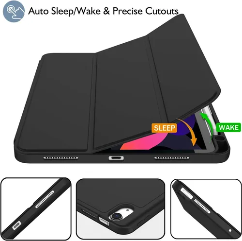 Miniatura 6 de ZryXal Funda para iPad Air de 11 pulgadas M3 2025/M2 2024, funda para iPad Air de 5ª generación/4ª generación 2022/2020 de 10.9 pulgadas