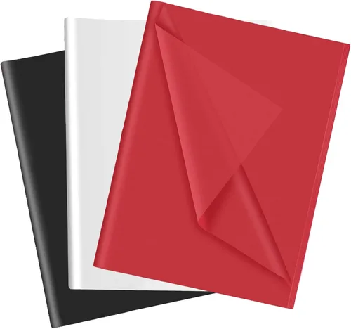 Miniatura 14 de 30 hojas de papel de seda naranja para embalaje, bolsas de regalo, decoración, papel de regalo a granel para bodas, cumpleaños, proyectos DIY