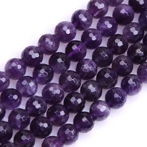 Miniatura 15 de GEM-Inside - Cuentas sueltas de cornalina roja naranja facetada de 0.236 pulgadas (0.236 in), cuentas de energía natural para hacer joyas, redondas