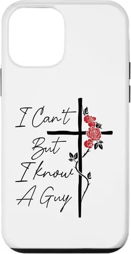 Miniatura 16 de I Can't But I Know A Guy Jesus Cross Flowers Case for iPhone 17