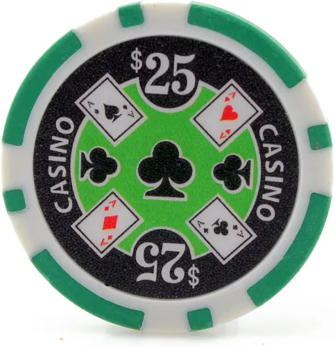 Miniatura 9 de Versa Games Fichas de casino Ace en 0.41 oz de peso - Paquete de 50 (elegir colores)