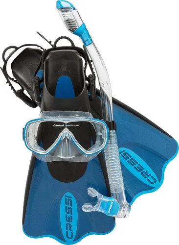 Cressi Palau SAF Set, Azul, XS/S [Duplicado]