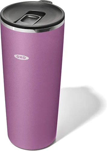 Miniatura 11 de OXO Strive - Vaso aislado de 24 onzas con tapa deslizante, cobalto oscuro