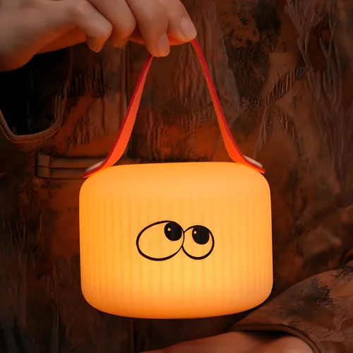Miniatura 13 de Happy Duck Luz de noche con sombrero Regalo de cumpleaños Lámpara de silicona linda Dormitorio Luz de sueño LED Niños Linda luz nocturna Luz