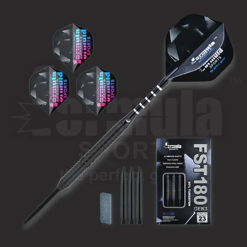 Miniatura 3 de Formula Sports Juego de dardos de metal 90% tungsteno, juego de dardos profesionales de punta de acero de 0.74 oz/0.78 oz/0.81 oz/0.85 oz, con ejes