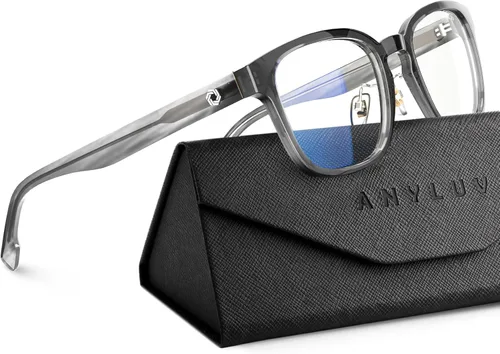 Miniatura 20 de ANYLUV Gafas de luz azul para hombres y mujeres, gafas de juegos de computadora, antifatiga ocular, ligeras, con bloqueo de luz azul