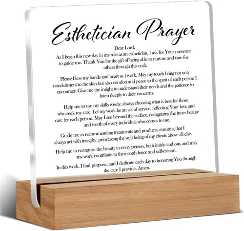 Miniatura 12 de Regalos de versículo bíblico cristiano para mujeres y hombres, letrero acrílico con frase de Proverbios Trust in The Lord Scripture con soporte