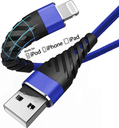 Miniatura 9 de Cable de carga para iPhone de 3 pies para [certificado MFi de Apple], (paquete de 2) cable Lightning CyvenSmart de 3 pies, cable de carga rápida