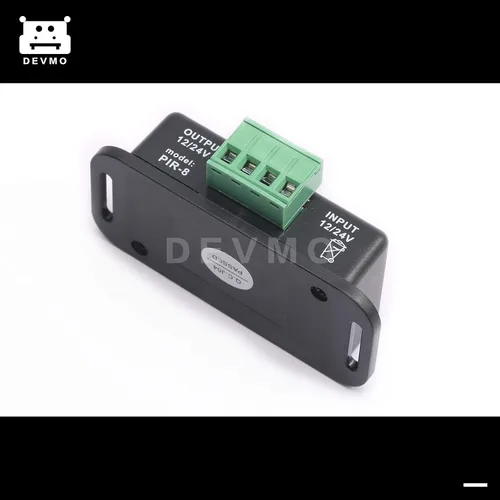 Miniatura 4 de DEVMO Interruptor automático del sensor de movimiento PIR infrarrojo DC 12V-24V 8A para la luz LED elegante
