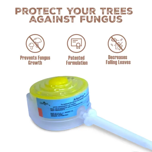 Miniatura 4 de Mauget ArborFos Injector - Fungicida para árboles de 0.2 fl oz, 45.8% de ácido fosfórico para una inmunidad más fuerte y hojas vibrantes, fungicida