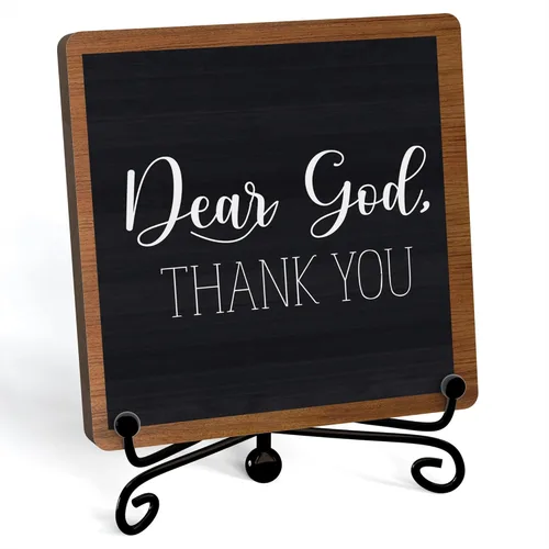 Miniatura 56 de Decoración Inspiradora Cristiana para Escritorio, Letrero "Dios Todavía Está Escribiendo Tu Historia", Decoración de Escritorio para Oficina, Hogar