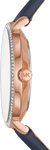 Miniatura 2 de Michael Kors Reloj mini Pyper de acero inoxidable de dos manos para mujer MK1041 - Reloj de acero inoxidable de dos manecillas