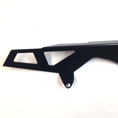 Miniatura 4 de HONGK - Protectores de cadena negros para motocicleta, compatible con Suzuki GSXR 600 750 GSX-R 2006, 2007, 2008, 2009, [B01BI8QHU4]