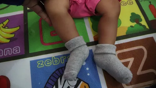 Miniatura 5 de RATIVE Calcetines de rizo para recién nacidos de 0 a 3 meses y bebés de 3 a 12 meses de grosor para bebés niños y niñas