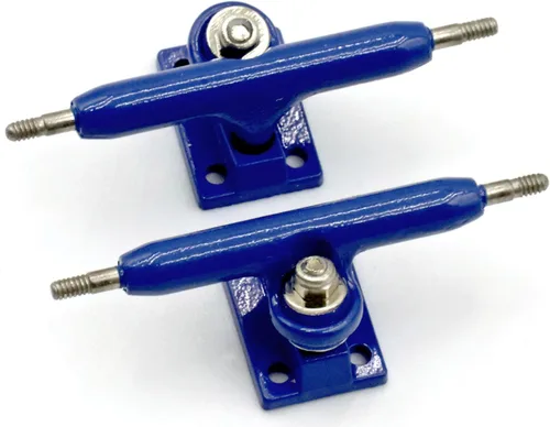 Miniatura 27 de A1 Pro Fingerboard Trucks 36 mm 34 mm 32 mm con nueva base y copa de pivote (32 mm Azul bebé)