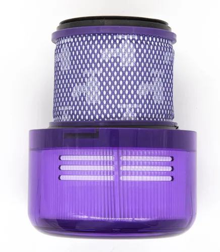 Miniatura 3 de Paquete de 2 piezas de repuesto de filtros de vacío compatibles con aspiradora Dyson V11 SV16 de tamaño grande, comparado con la parte 970422-01