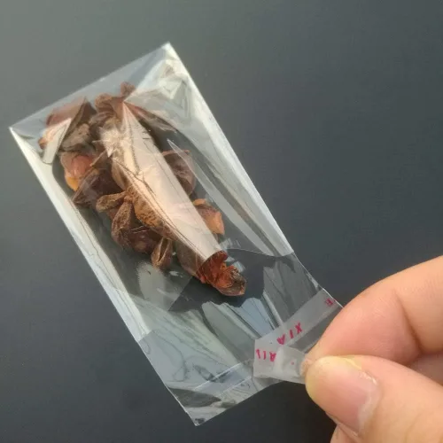 Miniatura 4 de 200 piezas bolsas de celofán resellables transparentes de 2 x 3 pulgadas, con sellado autoadhesivo, buenas para panadería, dulces, joyas, aretes