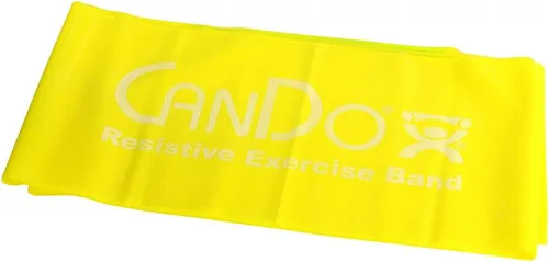 Miniatura 2 de CanDo CanDo - Banda de ejercicio sin látex, individual de 5 pies