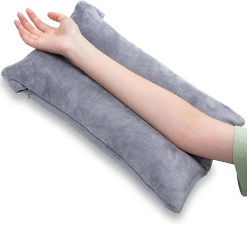 Miniatura 7 de 1 MIDDLE ONE Almohada de brazo de espuma viscoelástica para adultos y personas que duermen de lado, almohada de elevación de soporte para codo