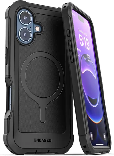 Miniatura 17 de ENCASED Funda compatible con iPhone 15, protección de grado militar con cobertura de cuerpo completo resistente de 360 grados (iPhone 15)