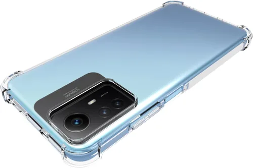 Miniatura 4 de USTIYA Funda para Redmi Note 12s Clear TPU Cuatro Esquinas Cubierta Protectora Transparente Suave