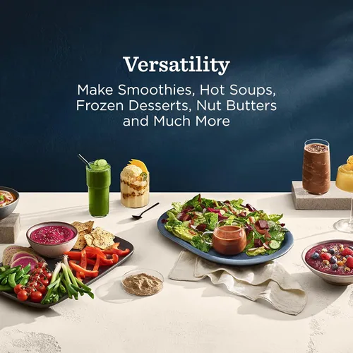 Miniatura 9 de Vitamix Ascent X2 SmartPrep - Sistema de cocina, licuadora de grado profesional, cuchillas de acero inoxidable, accesorio para procesador