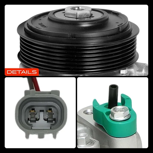 Miniatura 9 de A-Premium Compresor de A/C con embrague compatible con Subaru Outback 2020-2023 2.5L, Legacy 2020-2023 2.5L, Impreza 2017-2023 2.0L, Crosstrek