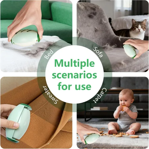Miniatura 5 de Mini rodillo portátil de pelusas, 1 paquete de rodillos reutilizables de tamaño de viaje, lavable, extra pegajoso, removedor de pelusa pequeño
