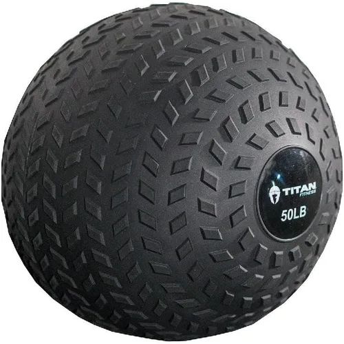 Miniatura 16 de Titan Fitness pelota de caucho Tread Slam, rebote muerto, peso para el entrenamiento - lanzar, atrapar, golpear, girar