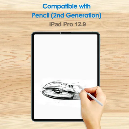 Miniatura 4 de JETech Protector de Pantalla para iPad Pro de 12.9 Pulgadas 2022/2021/2020/2018 (6ª/5ª/4ª/3ª) Modelo, Pantalla Liquid Retina de Borde a Borde