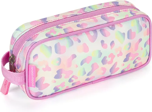 Miniatura 10 de Choco Mocha Estuche para lápices para niños, Bolsa de lápices con cremallera suave para niños, Estuche para lápices para niños para la escuela, Azul