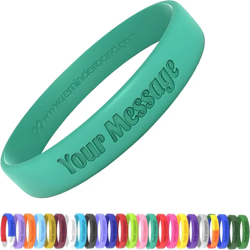 Miniatura 17 de Pulseras de silicona personalizadas de Reminderband, pulseras de silicona personalizadas, pulseras personalizables, pulseras personalizadas de goma