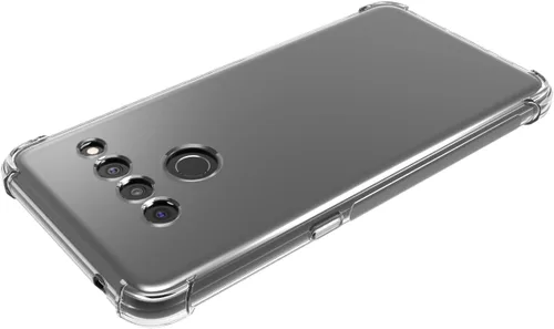 Miniatura 3 de USTIYA Funda para LG V50 ThinQ Clear TPU Cuatro Esquinas LG V50 Funda Protectora Transparente Suave