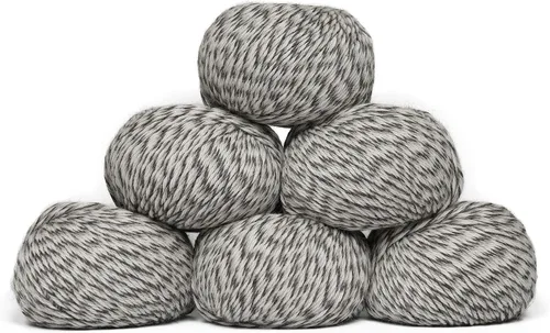 Miniatura 71 de 100% Hilo de Lana de Alpaca Bebé (Juego de 3 Madejas, 150 Gramos) Peso DK - Hecho en Perú - Celestialmente Suave y Perfecto para Tejer y Ganchillo