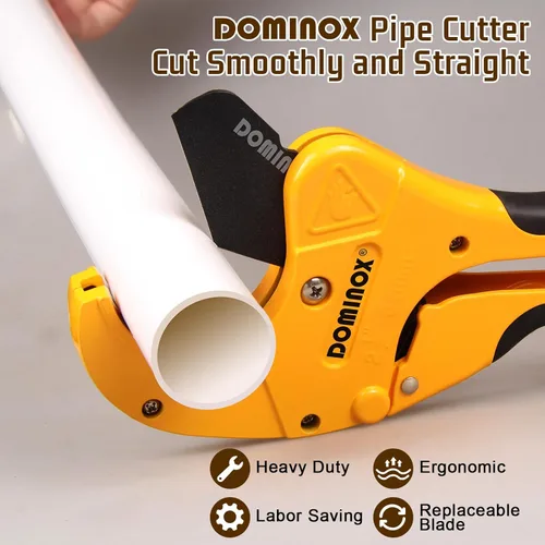 Miniatura 3 de Cortador de tubería de PVC, corta hasta 2-1/2 pulgadas PEX, PVC, PPR, mangueras de plástico y tuberías de plomería, herramienta de corte de PVC