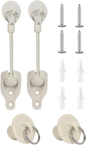 Piezas de repuesto para cortina de sombrilla, kit de salto elástico, adecuado para persianas enrollables externas de Coolaroo, y compatible con