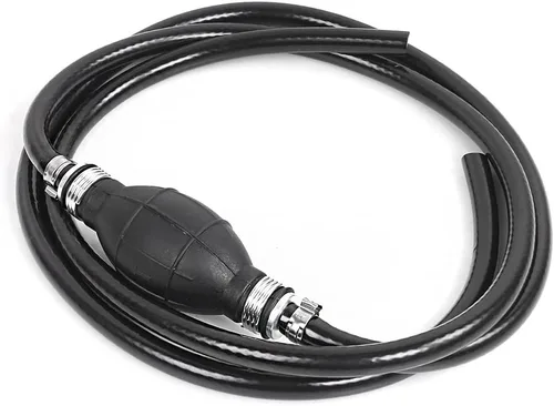 Miniatura 8 de BARTOO - Conjunto de línea de combustible, línea de manguera de combustible de nylon trenzado de 3/8 pulgadas para embarcaciones marinas, motor