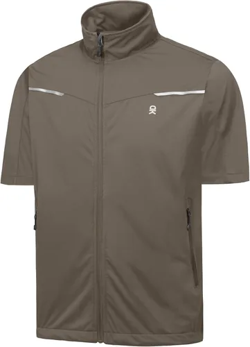 Miniatura 12 de Little Donkey Andy Chalecos ligeros Softshell para hombre, chaquetas de manga corta para golf, senderismo, correr