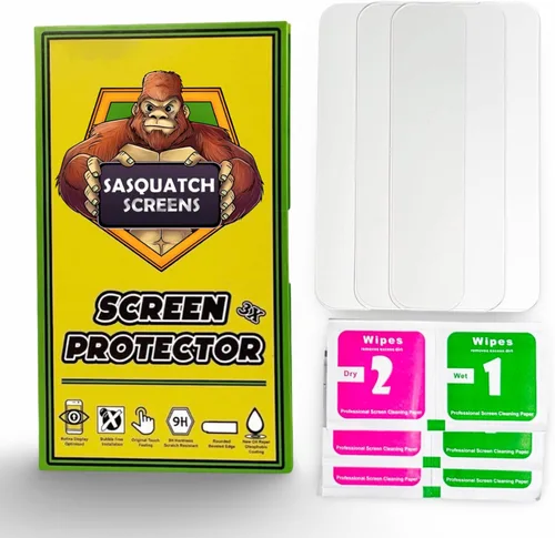 Gorilla Glass - Protector de pantalla compatible con iPhone 15 Pro
