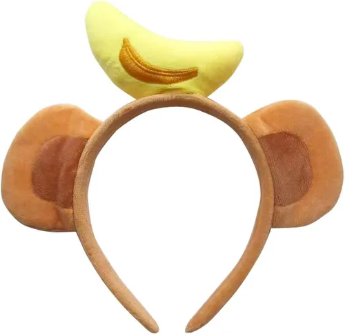 Miniatura 6 de Diadema de animales, sombrero y aro para Halloween, fiesta de Navidad, disfraz de mujer